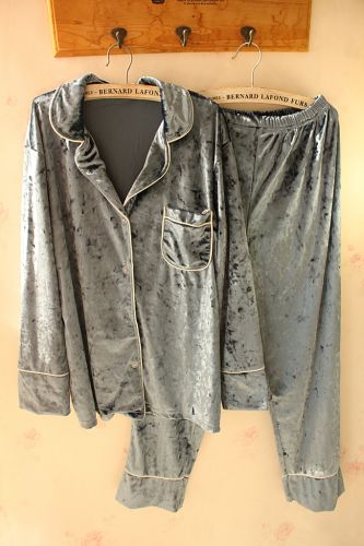 Pyjama pour femme en Coton à manches longues - Ref 2993393
