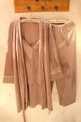 Pyjama pour femme en Polyester à manches longues - Ref 2993405