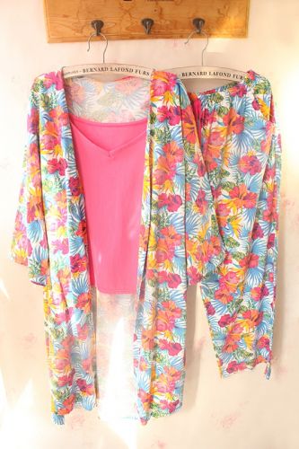 Pyjama pour femme en Coton à manches longues - Ref 2993408