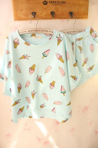 Pyjama pour femme en Coton à manche courte - Ref 2993411