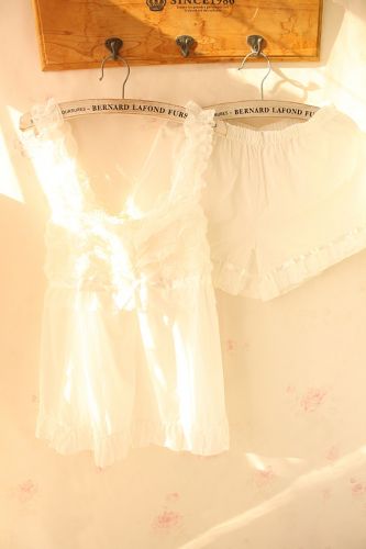 Pyjama pour femme en Coton à sling - Ref 2993416