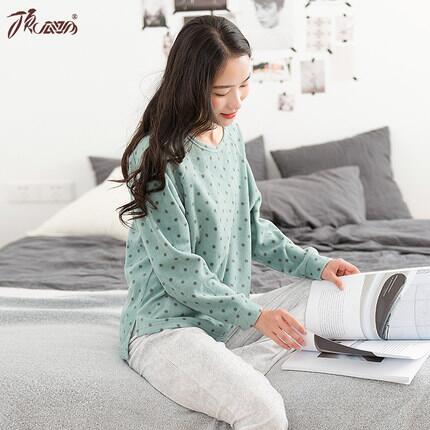 Pyjama pour femme en Polyester à manches longues - Ref 2993452