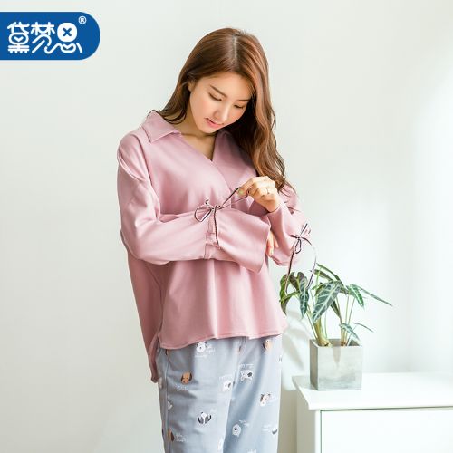 Pyjama pour femme DAMOS LOVE en Coton à manches longues - Ref 2993488