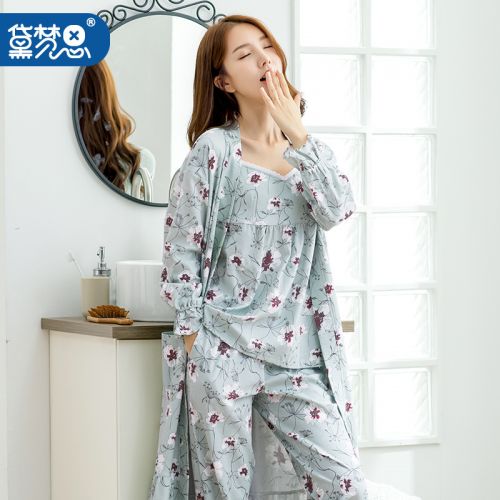 Pyjama pour femme DAMOS LOVE en Coton à manches longues - Ref 2993515