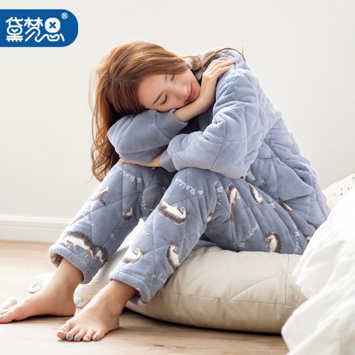 Pyjama pour femme DAMOS LOVE en Polyester à manches longues - Ref 2993547