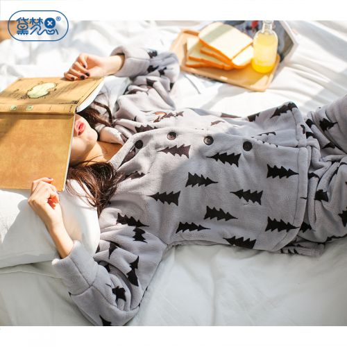 Pyjama pour femme DAMOS LOVE en Polyester à manches longues - Ref 2993550