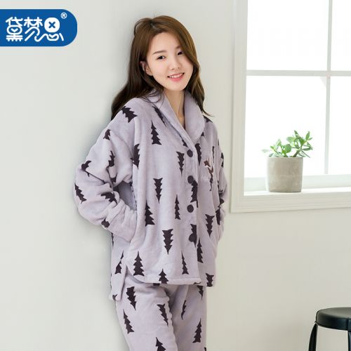 Pyjama pour femme DAMOS LOVE en Polyester à manches longues - Ref 2993566