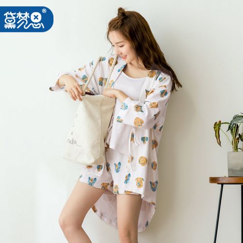 Pyjama pour femme DAMOS LOVE en Coton à manches longues - Ref 2993572