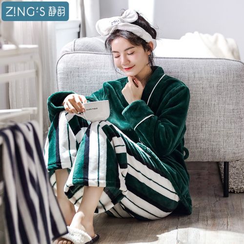 Pyjama pour femme en Polyester à manches longues - Ref 2993892