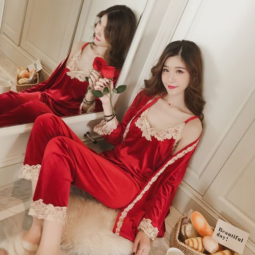 Pyjama pour femme à manches longues - Ref 2993928