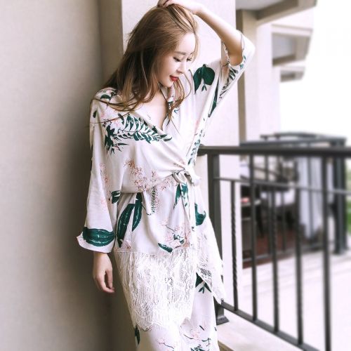 Pyjama pour femme à manches longues - Ref 2993975