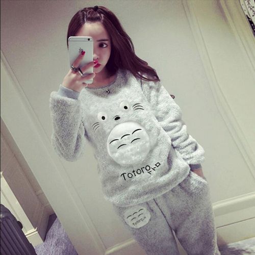 Pyjama pour femme en Polyester à manches longues - Ref 2994112