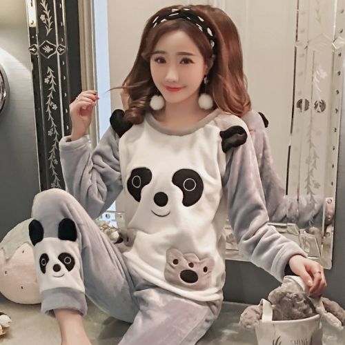 Pyjama pour femme en Polyester à manches longues - Ref 2994138