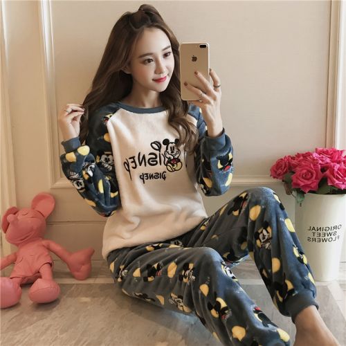 Pyjama pour femme en Polyester à manches longues - Ref 2994150
