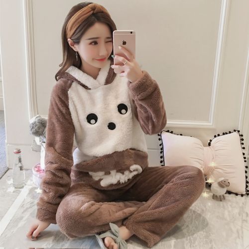 Pyjama pour femme en Polyester à manches longues - Ref 2994202