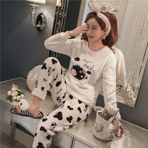 Pyjama pour femme en Polyester à manches longues - Ref 2994253