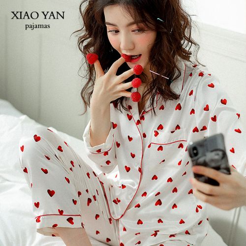 Pyjama pour femme en Polyester à manches longues - Ref 2994277