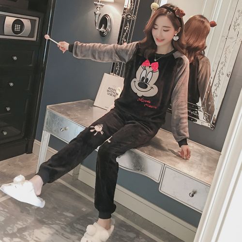 Pyjama pour femme en Polyester à manches longues - Ref 2994305