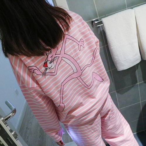 Pyjama pour femme en Coton à manches longues - Ref 2994393