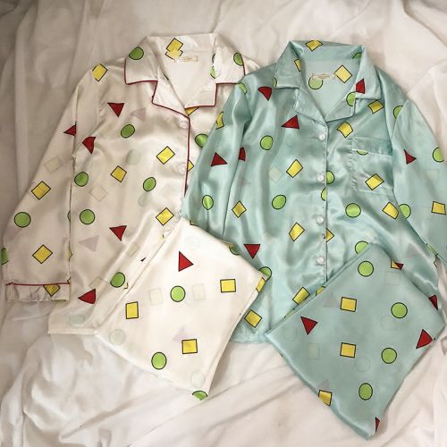 Pyjama pour femme en Polyester à manches longues - Ref 2994433