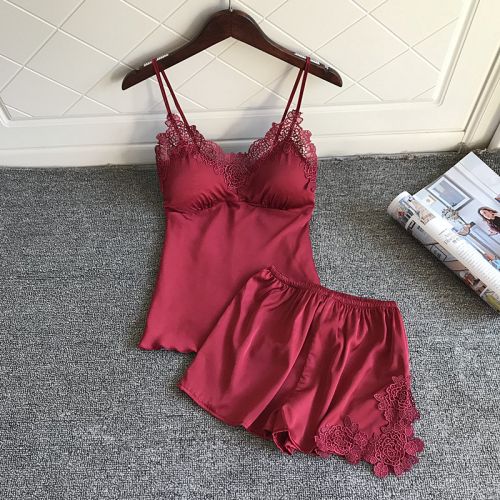 Pyjama pour femme en Polyester à sling - Ref 2994447