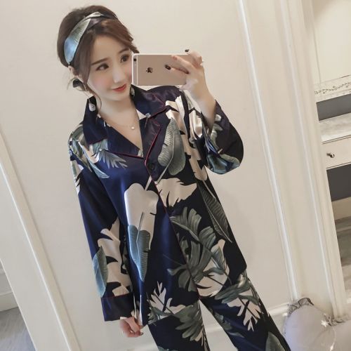 Pyjama pour femme en Polyester à manches longues - Ref 2994505