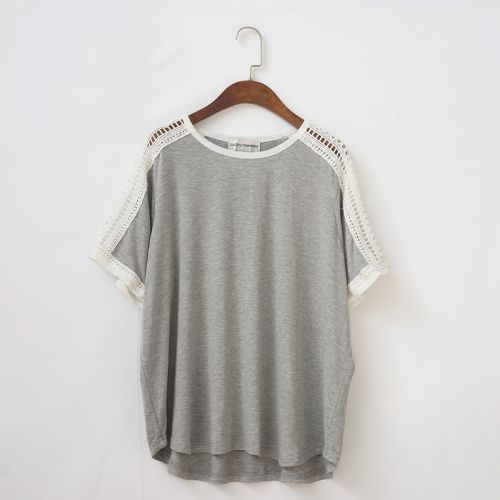 Pyjama pour femme en Coton à manche courte - Ref 2994530