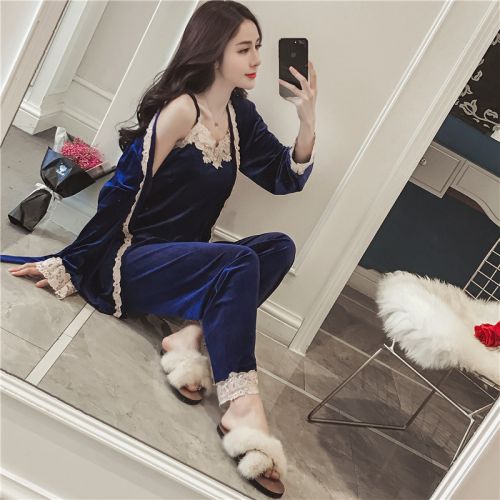 Pyjama pour femme en Polyester à manches - Ref 2994532