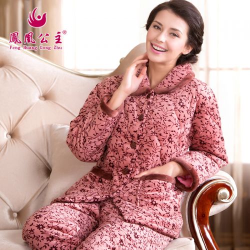 Pyjama pour femme en Polyester à manches longues - Ref 2994541