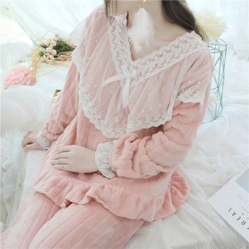 Pyjama pour femme à manches longues - Ref 2994552