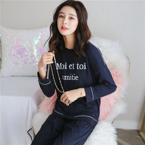 Pyjama pour femme en Coton à manches longues - Ref 2994654