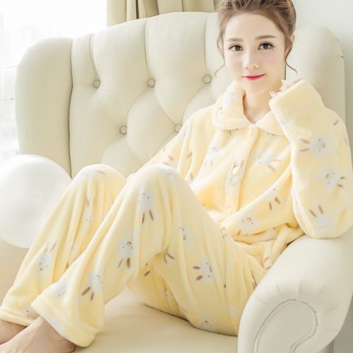 Pyjama pour femme en Polyester à manches longues - Ref 2994659