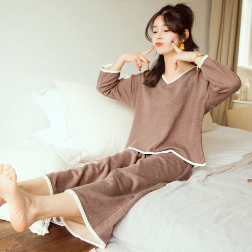 Pyjama pour femme en Coton à manches - Ref 2994704