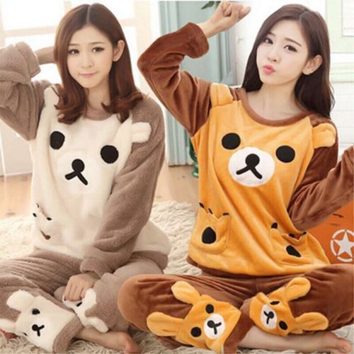 Pyjama pour femme en Polyester à manches longues - Ref 2994756