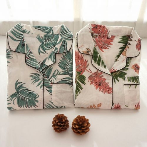 Pyjama pour femme en Coton à manches longues - Ref 2994793