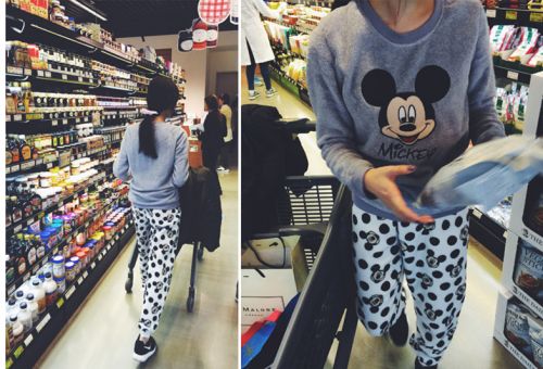 Pyjama pour femme en Polyester à manches longues - Ref 2994822