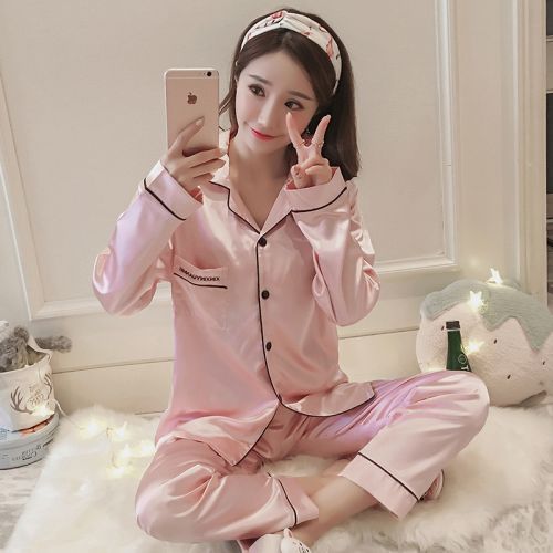 Pyjama pour femme en Polyester à manches longues - Ref 2994865