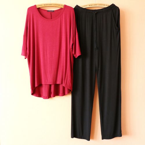 Pyjama pour femme en Viscose à manchon moyen - Ref 2994913