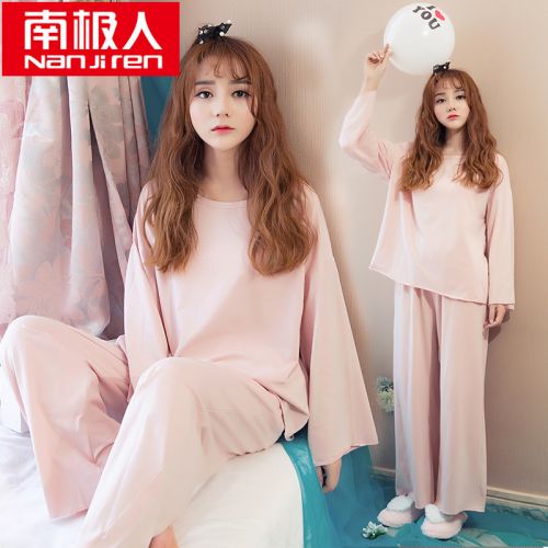 Pyjama pour femme en Coton à manches longues - Ref 2994921