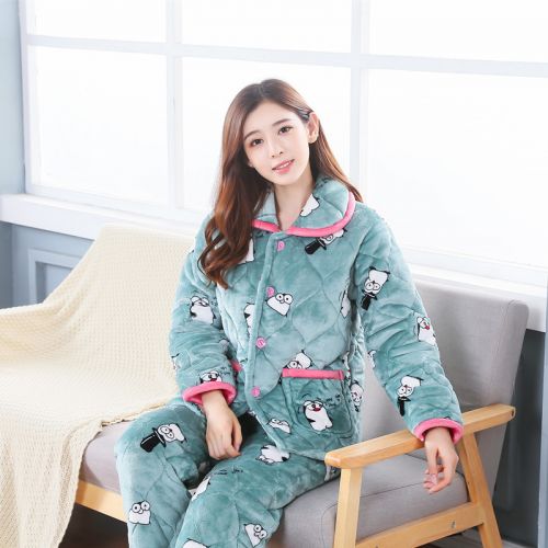 Pyjama pour femme en Polyester à manches longues - Ref 2994946