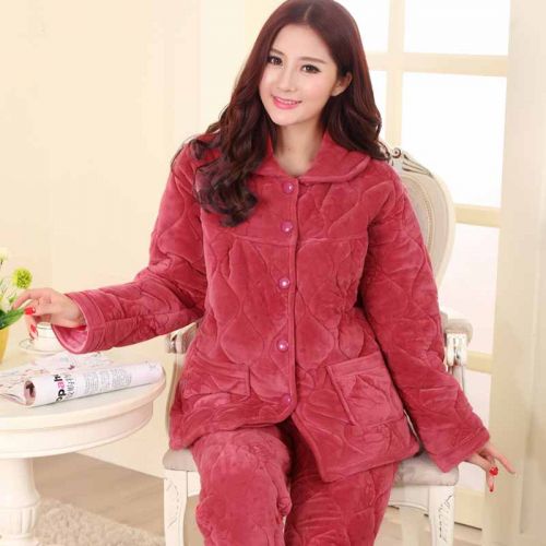 Pyjama pour femme en Polyester à manches longues - Ref 2994996