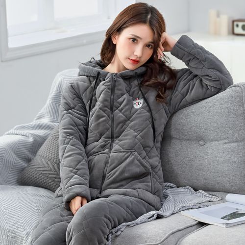 Pyjama pour femme en Polyester à manches longues - Ref 2995125