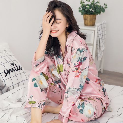 Pyjama pour femme en Polyester à manches longues - Ref 2995168