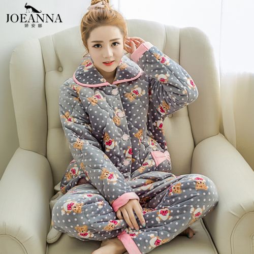 Pyjama pour femme en Polyester à manches longues - Ref 2995187