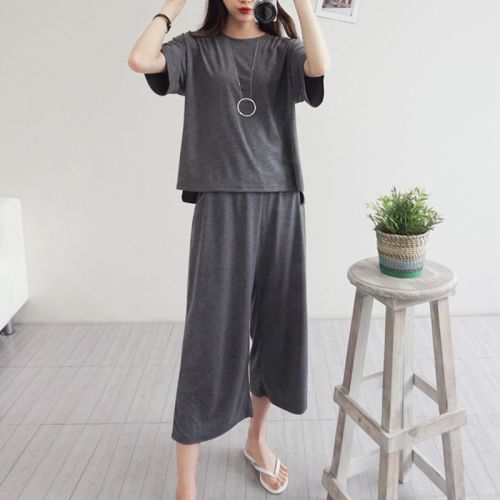 Pyjama pour femme en Viscose à manche courte - Ref 2995200