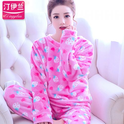 Pyjama pour femme en Polyester à manches longues - Ref 2995211