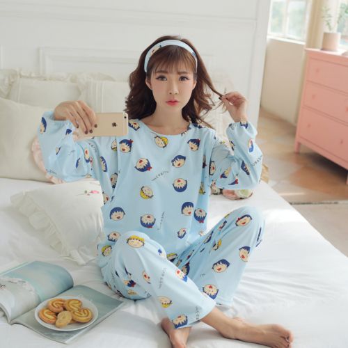 Pyjama pour femme à manches longues - Ref 2995219