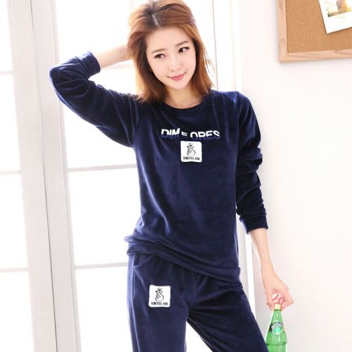 Pyjama pour femme en Polyester à manches longues - Ref 2995323