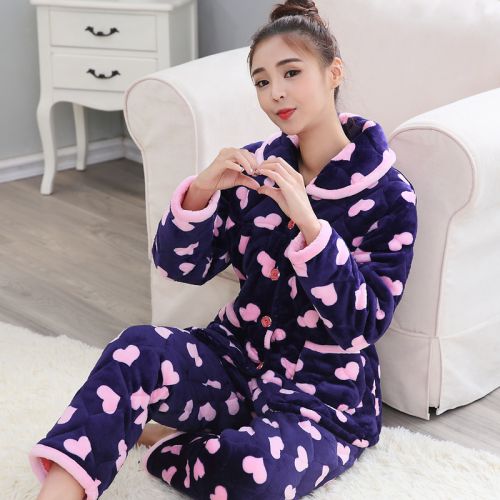Pyjama pour femme OULAYFONG ORLEANS en Polyester à manches longues - Ref 2995331