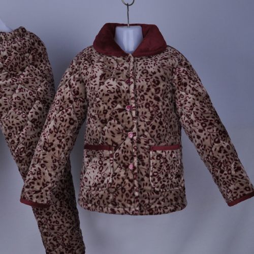 Pyjama pour femme en Polyester à manches longues - Ref 2995333